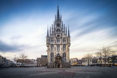 Het gotische stadhuis van Gouda