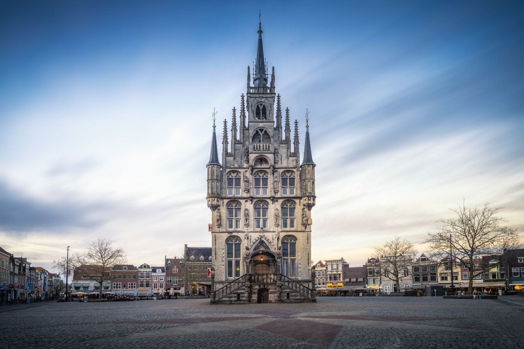 Het gotische stadhuis van Gouda