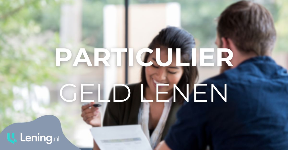 Particulier lenen Lening.nl